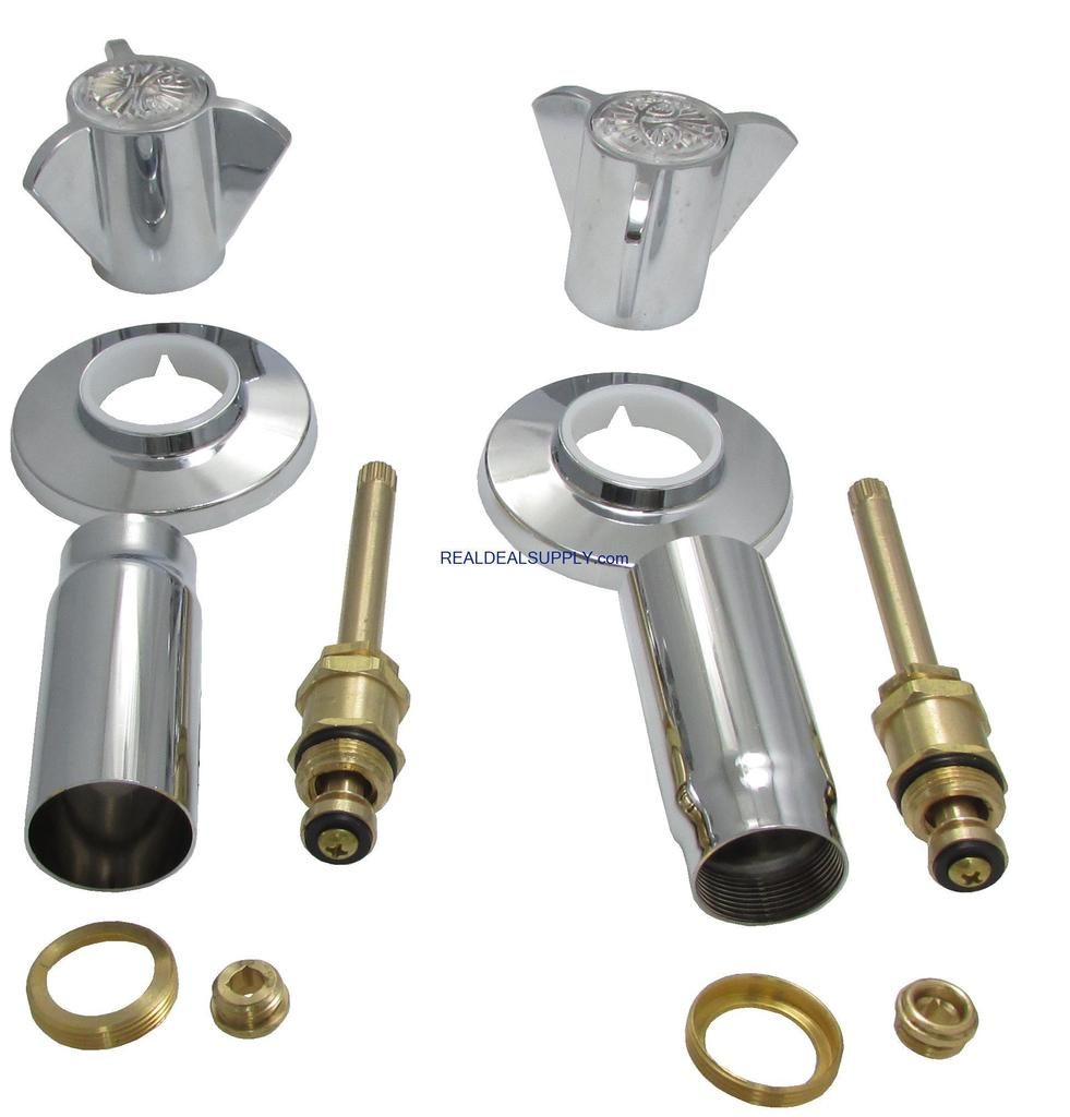 Real Deal Supply Sayco Shower Valve Renovation Kit (Choose Chrome or